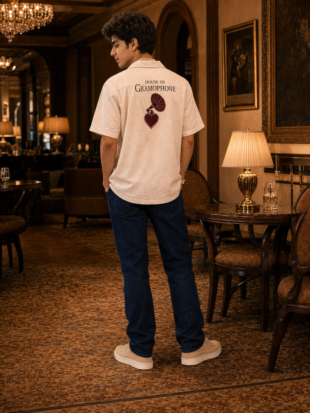 The Royal Muse Graphic Resort Shirt