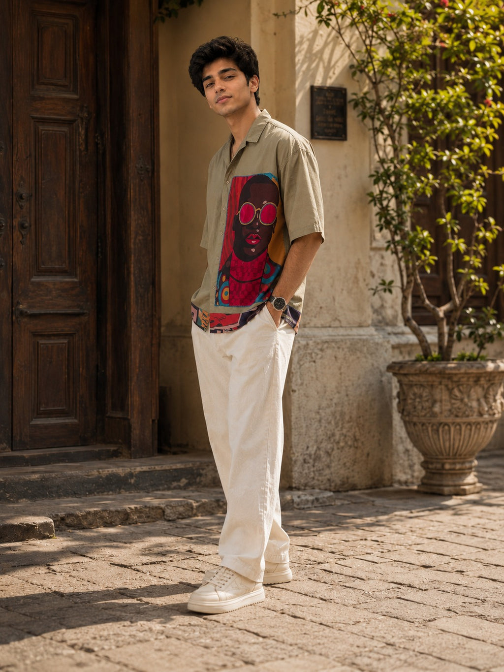 Urban Canvas Graphic Resort Shirt